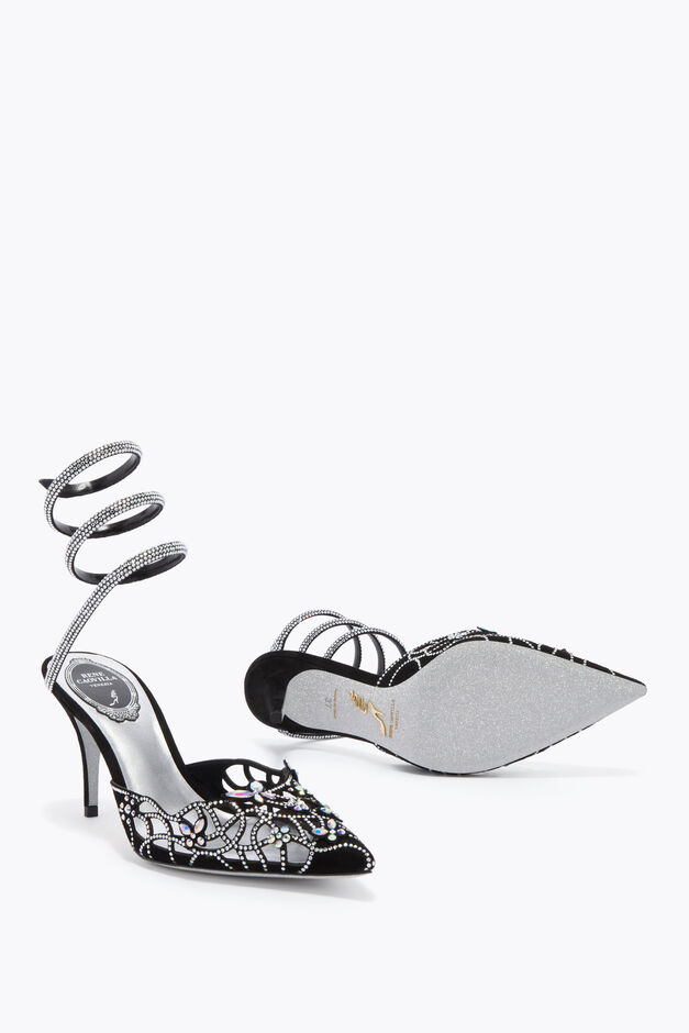 EDEN BLACK PUMP WITH SERPENT 80