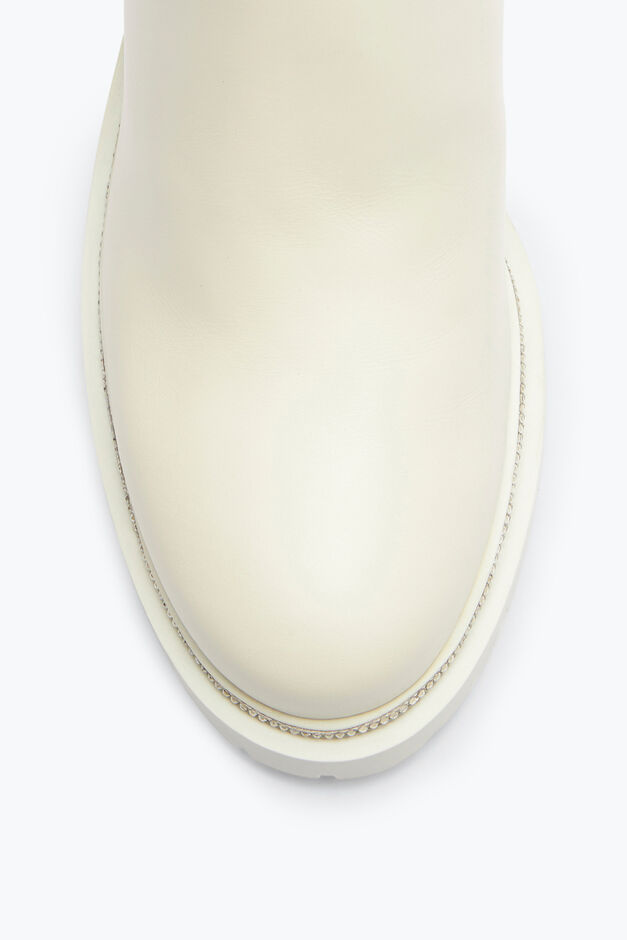 Cleo Crystal Ivory Bootie 60