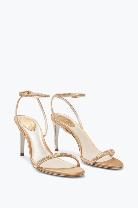 Ellabrita Crystal Beige Sandal 80