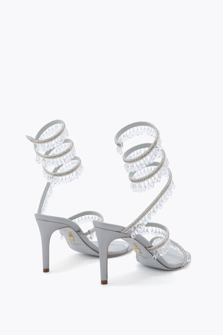 CHANDELIER SILVER SANDAL 80