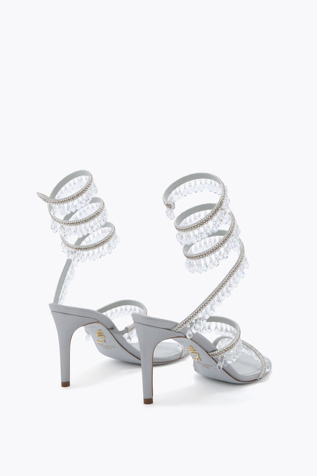CHANDELIER SILVER SANDAL 80
