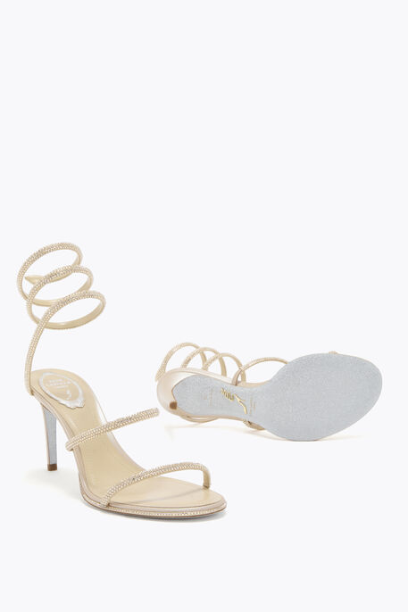 CLEO CHAMPAGNE SANDAL 80