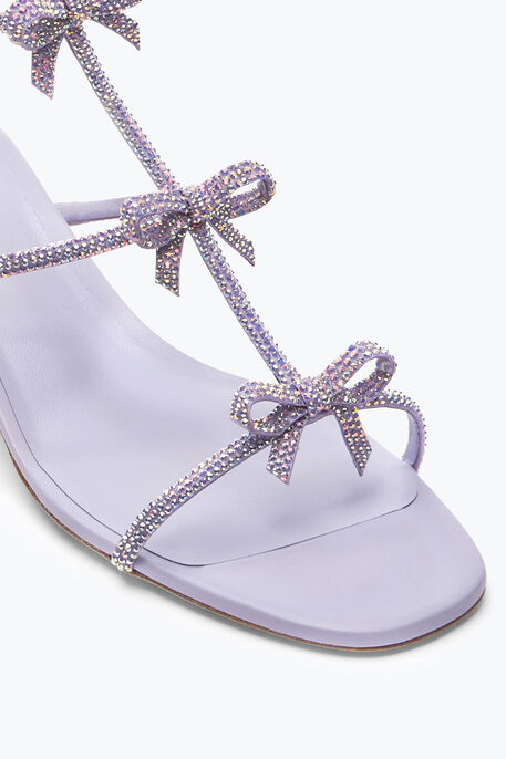 Caterina Lilac Sandal With Crystals 35 Caterina Lilac Sandal With Crystals 35
