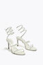 CLEO WHITE SANDAL 80
