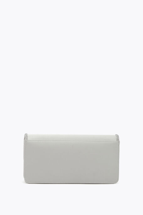 BORSE GREY SATIN/C.SILVER SHADE STRASS - CAOVILLA BAGS