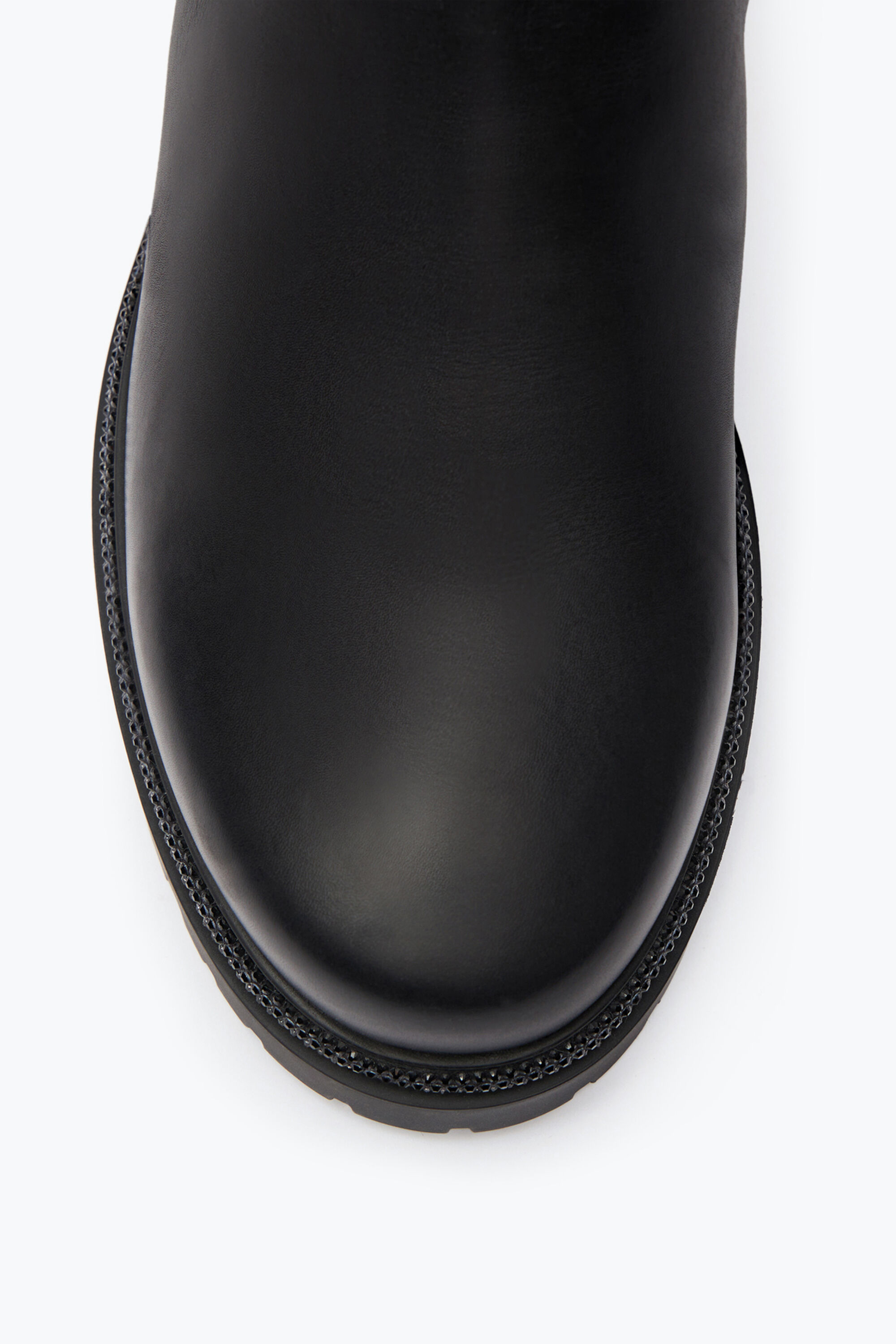 【RENE CAOVILLA】Cleo Crystal Black Bootie 25 Jeweled Cleo Crystal Black Bootie 25 | Rene Caovilla®