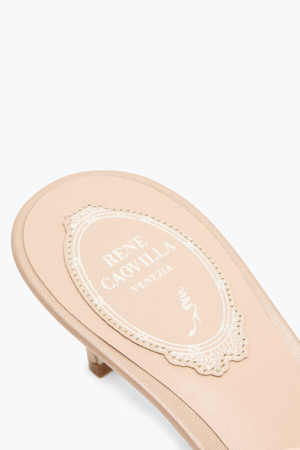 EDEN NUDE SLIDER SANDAL 60