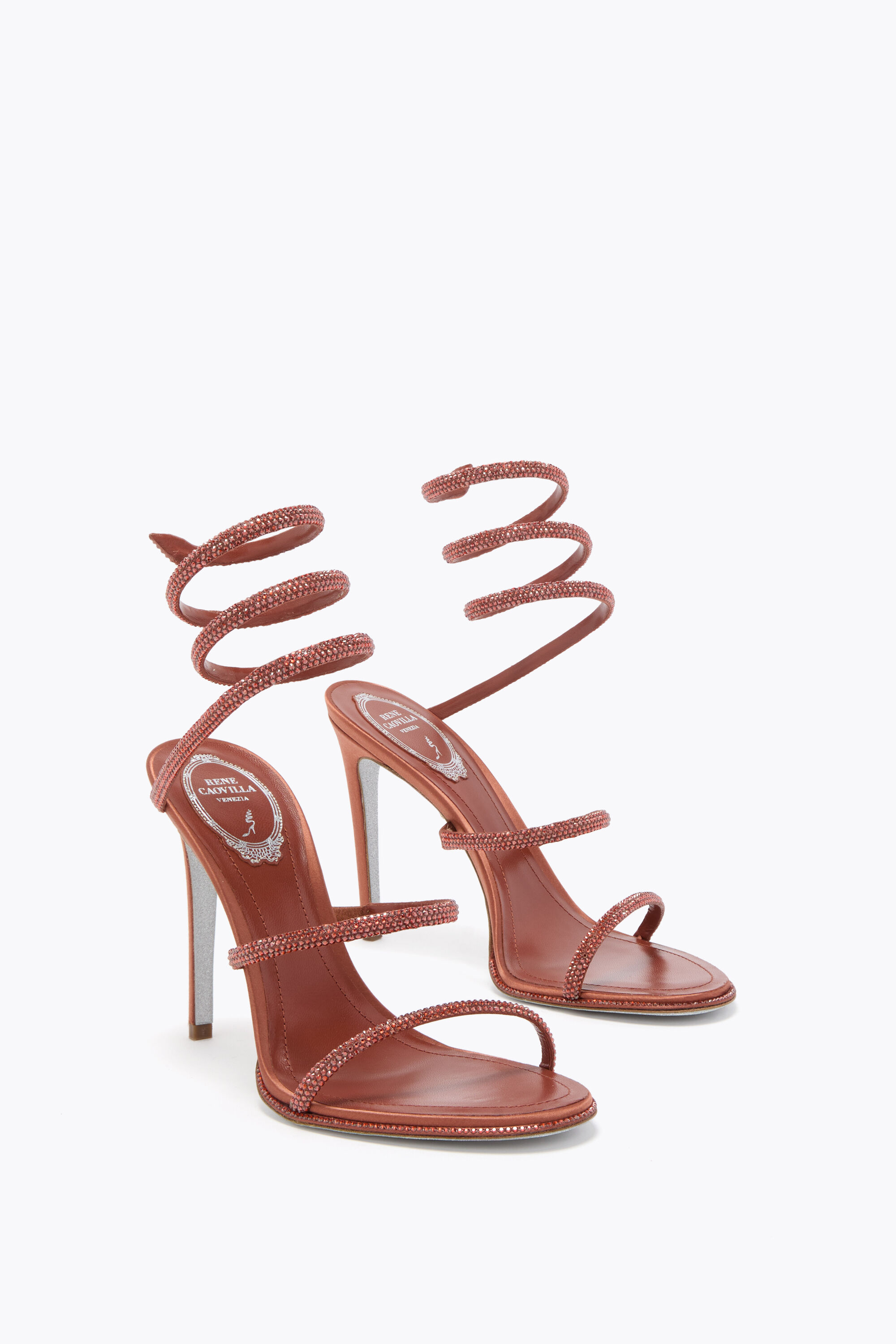 【関税込み】RENE CAOVILLA Cleo' sandals Rene Caovilla® Cleo: jeweled elegant sandals