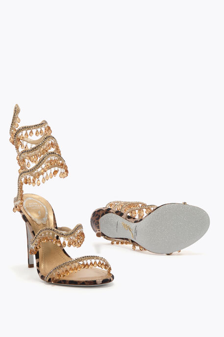 ONDA CHANDELIER ANIMALIER SANDAL 105