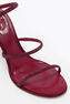 CLEO BORDEAUX SATIN/SIAM STRASS SANDAL