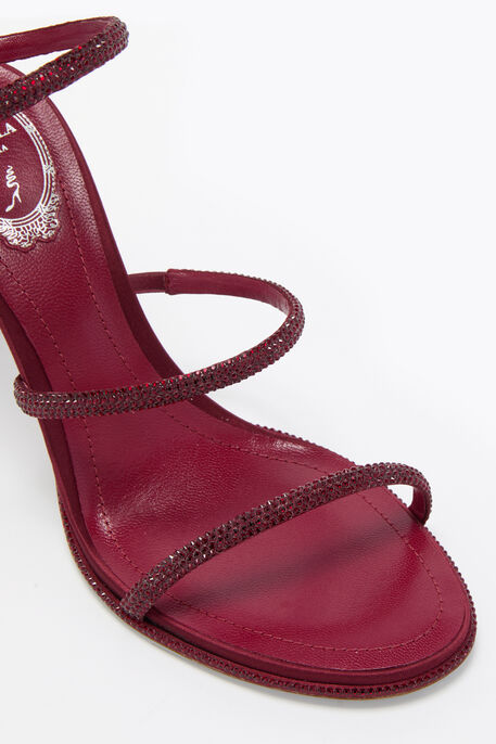CLEO BURGUNDY SANDAL 80 CLEO BURGUNDY SANDAL 80