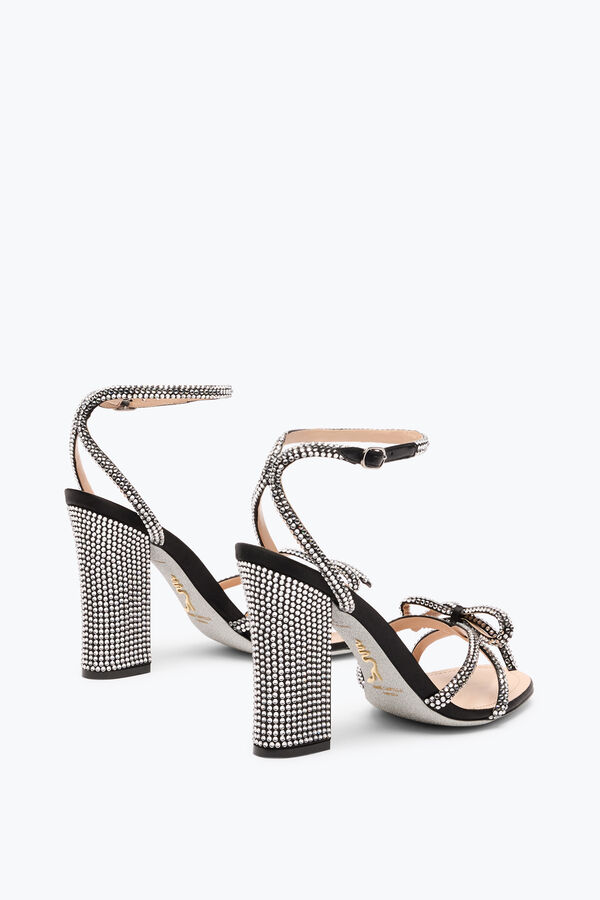 NICOLE BLACK SANDAL 105