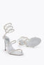 CLEO SPARK SILVER LAMB/CRYSTAL STRASS SANDAL