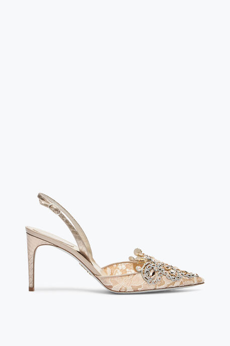 VENEZIANA CHAMPAGNE SLINGBACK 80