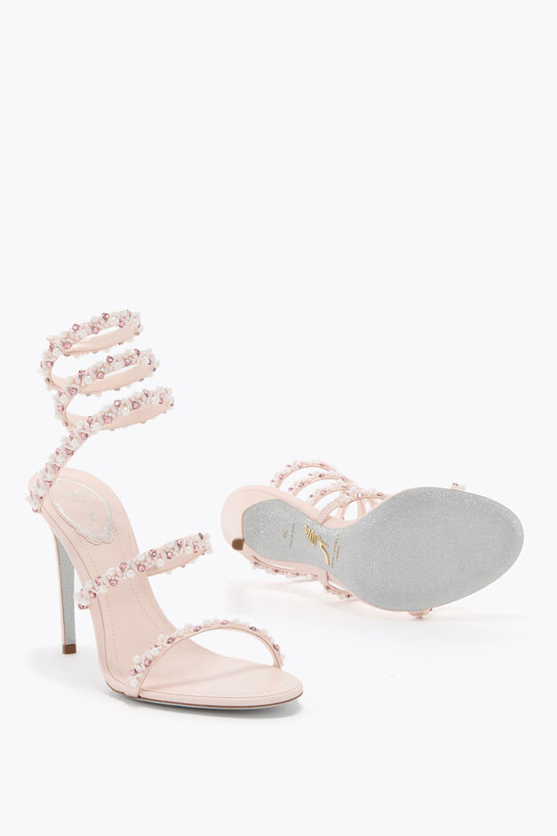 GOLDEN POWDER PINK SANDAL 80