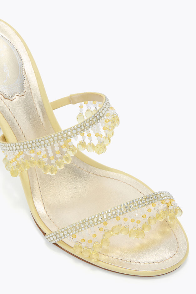 JAHANARA BUTTER YELLOW MULE 80