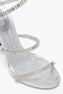 CLEO SPARK SILVER LAMB/CRYSTAL STRASS SANDAL