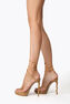 MARGOT HONEY PLATFORM SANDAL 120