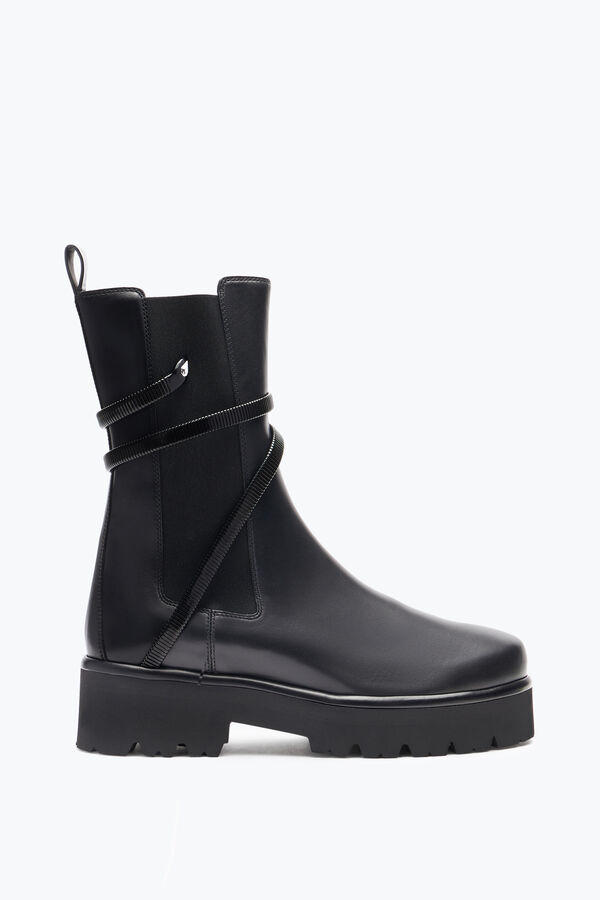 Juniper Black Biker Boot 45