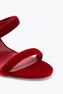 Cleo Ruby Velvet Sandal 105