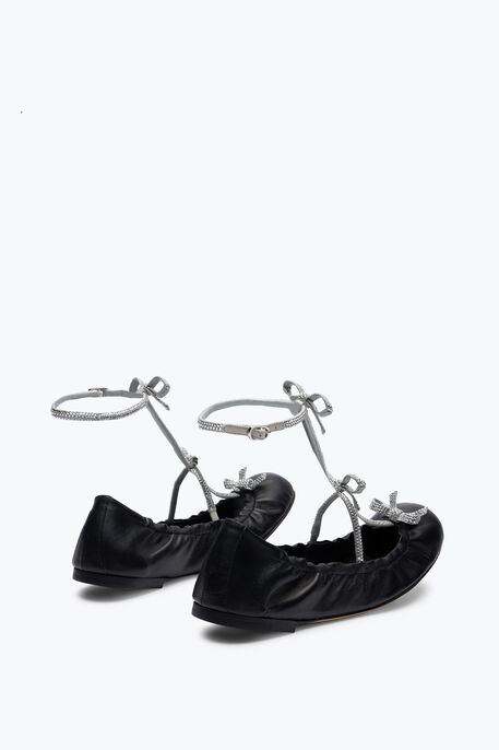 Caterina Black And Silver Ballerina 10