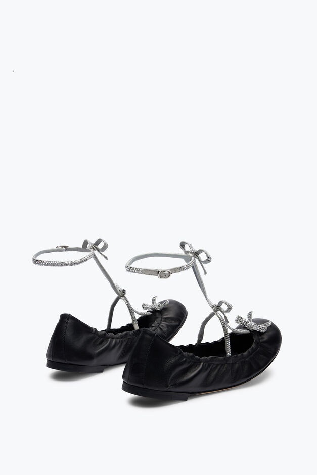 Caterina Black And Silver Ballerina 10