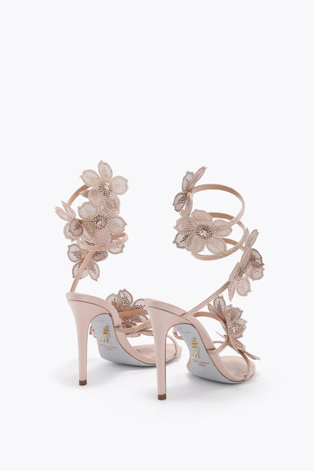PEACH FLOWER BLUSH PINK SANDAL 105