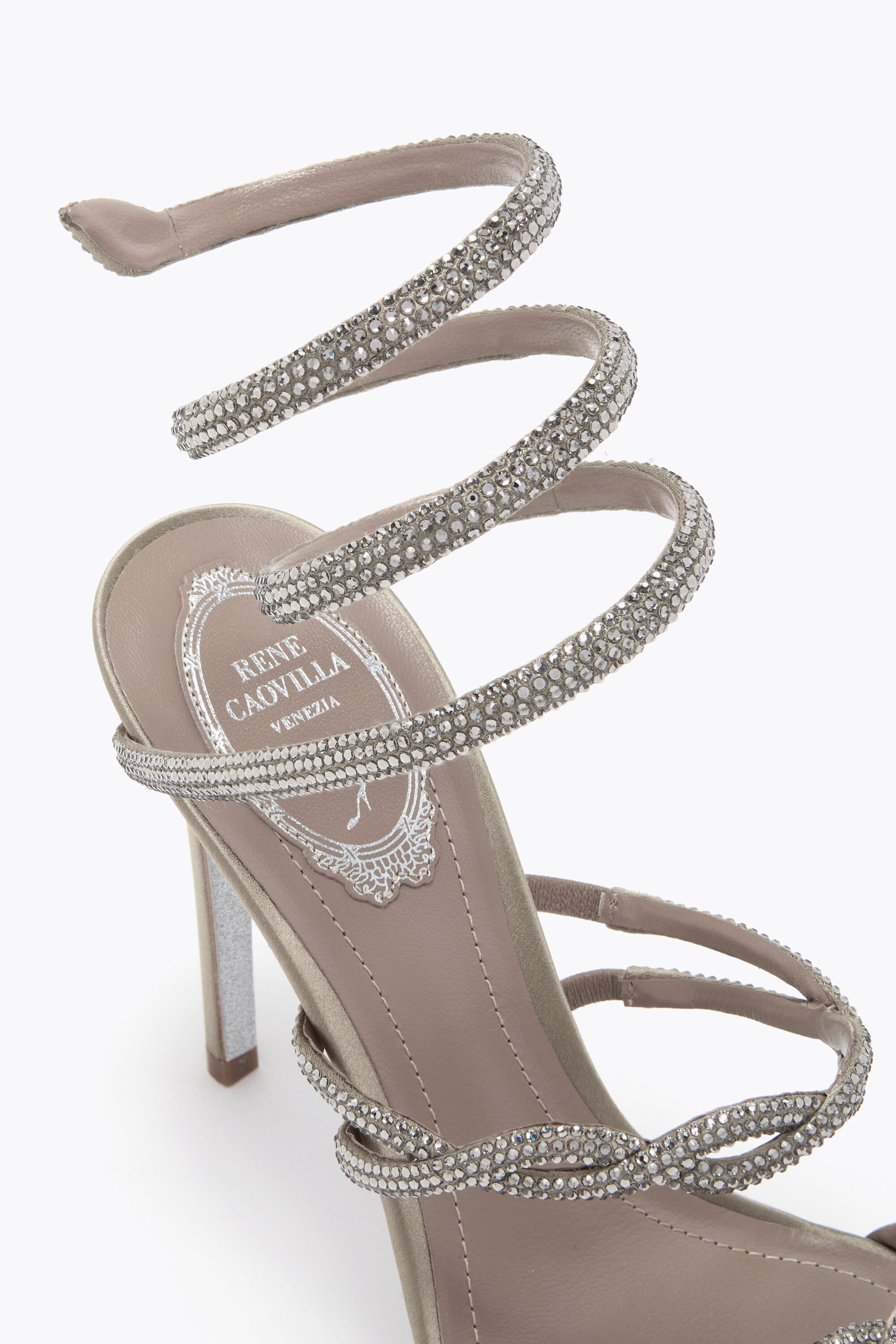 【関税込み】RENE CAOVILLA Braid Cleo' sandals Jeweled BRAID CLEO | Rene Caovilla®