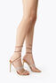 CHANDELIER GOLD SATIN/ROSE GOLD-MULTI STRASS SANDAL