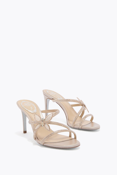 BUTTERFLOWER CHAMPAGNE MULE 80