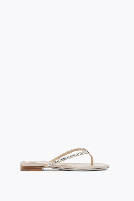 SPARK NUDE THONG SANDAL 10