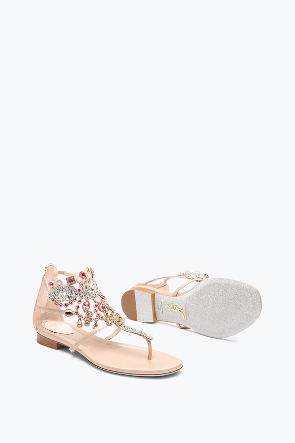 VENEZIANA NUDE THONG SANDAL 10