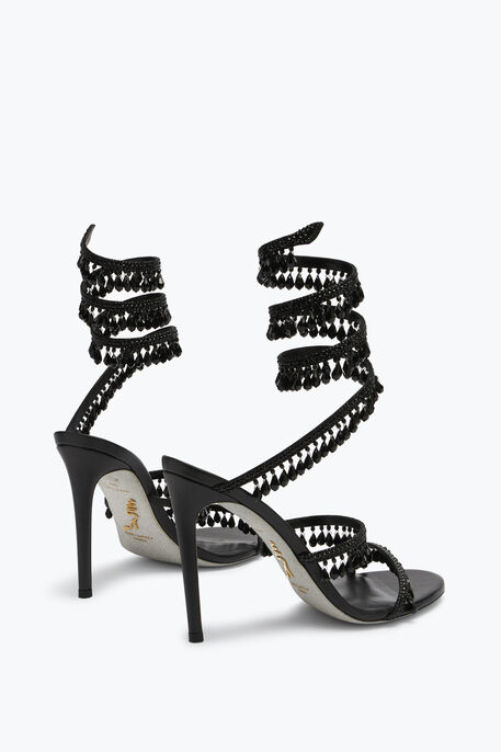 CHANDELIER BLACK SANDAL 105