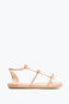 CATERINA NUDE FLATFORM SANDAL 10