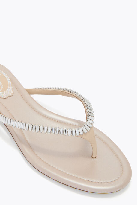 SPARK NUDE THONG SANDAL 10