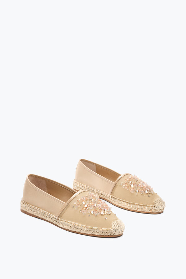 EDEN NUDE ESPADRILLES WITH CRYSTALS 10