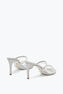 Chandelier Pearl Gray Slider Sandal 80