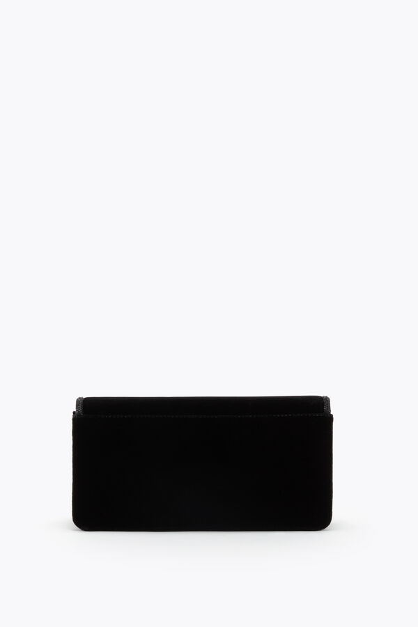 ONDA BLACK VELVET CLUTCH ONDA BLACK VELVET CLUTCH
