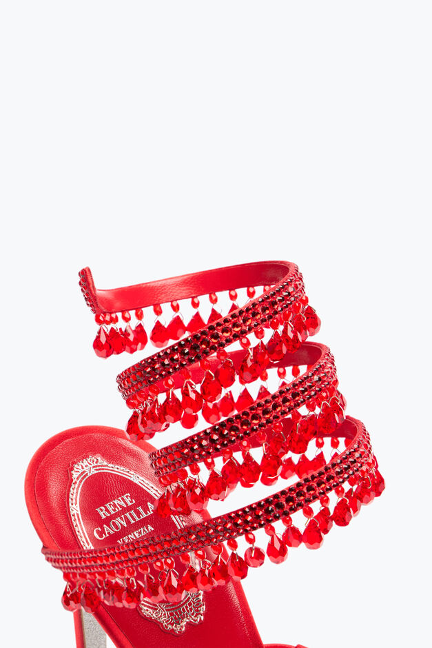CHANDELIER RED SANDAL 105