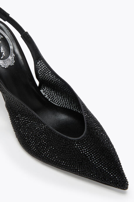JINNY BLACK SLINGBACK 80