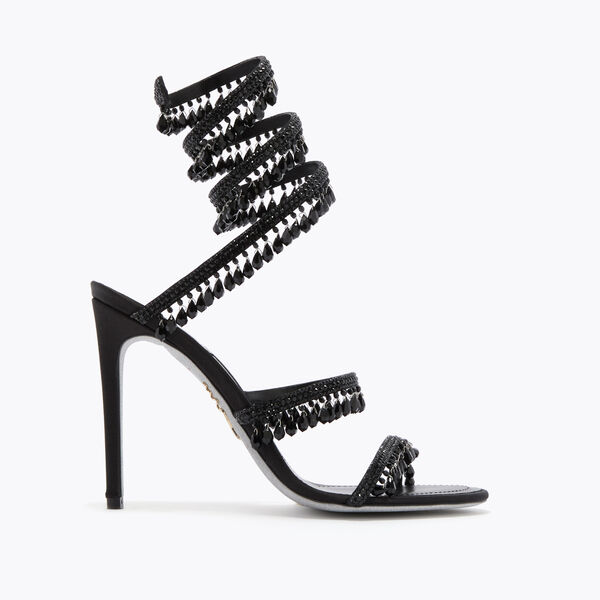 CHANDELIER BLACK SANDAL 105