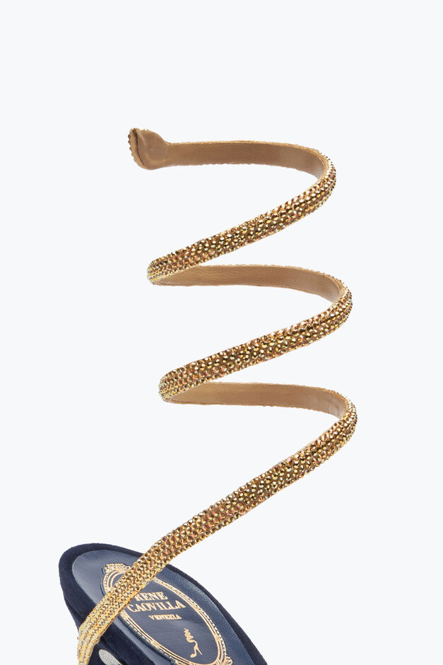 Margot Deep Blue Slingback Pump 105 Margot Deep Blue Slingback Pump 105