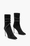 Black Fabric Ankle Boot Cleo 100