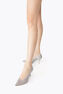 JINNY IVORY NET/CRYSTAL STRASS PUMP