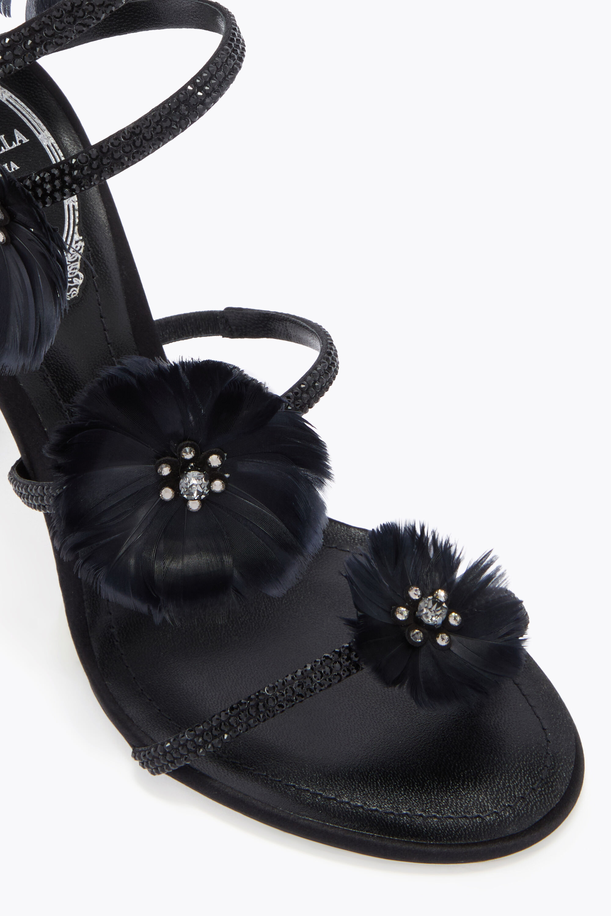 Jeweled sandals with crystals and gems | René Caovilla®