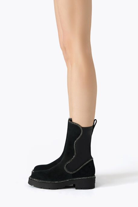 ONDA BLACK BIKER BOOT 50