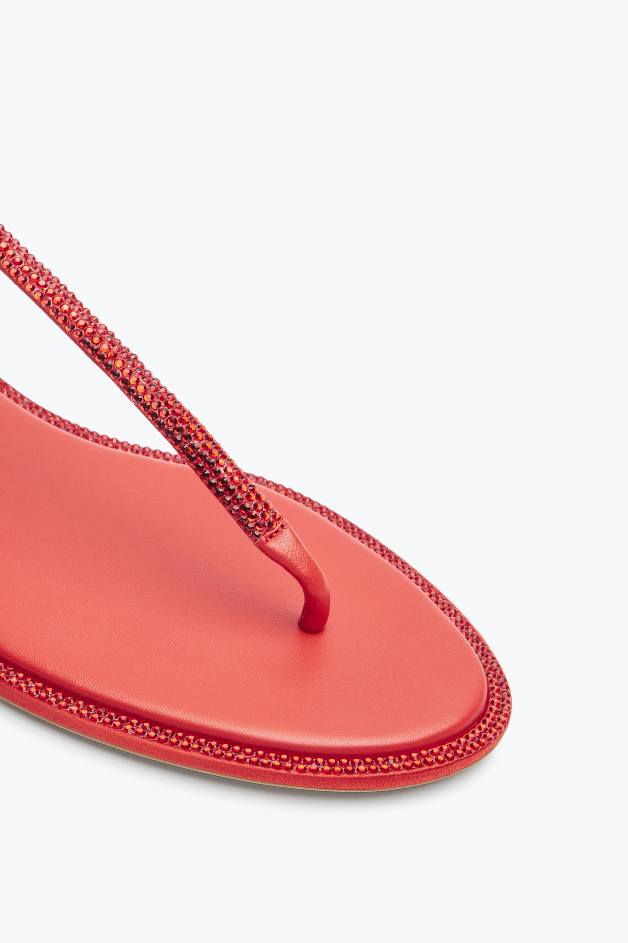 Red flip flop sandals store