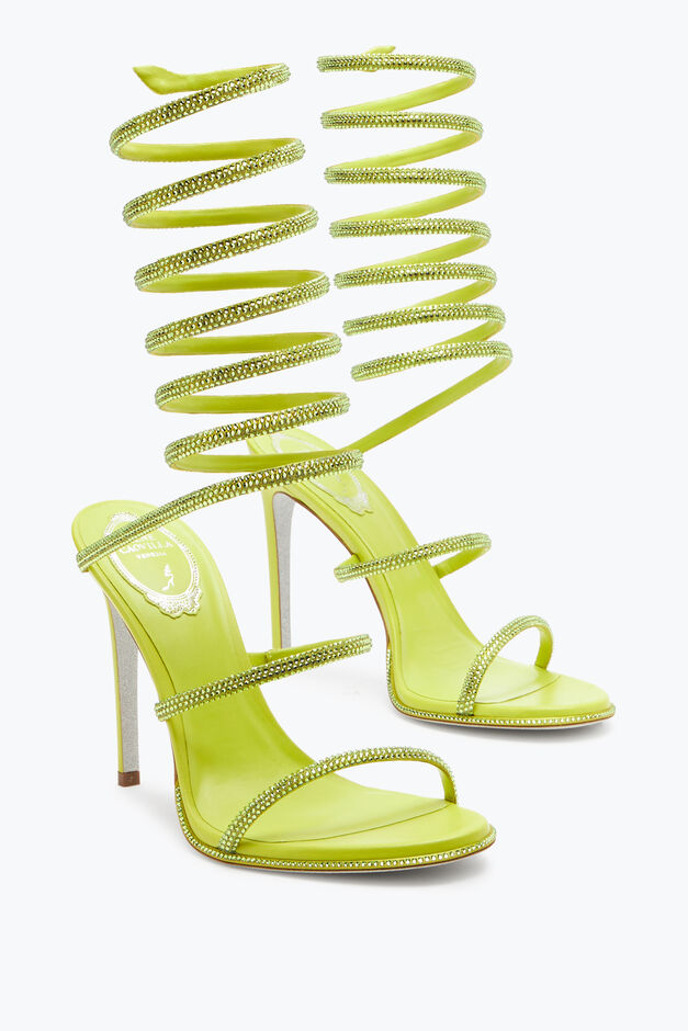 Super Cleo Yellow Sandal 105