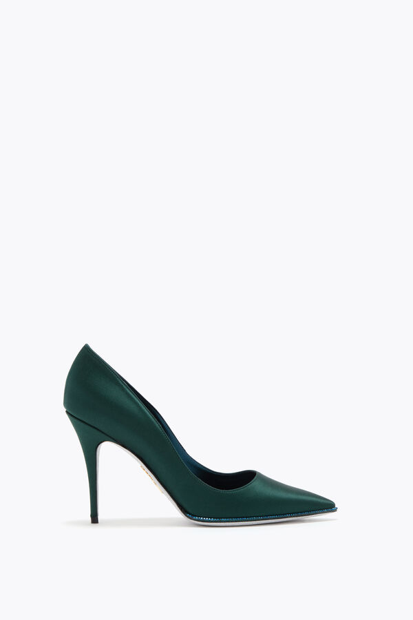 TAYLOR FOREST GREEN PUMP 100