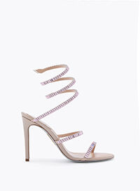 CLEO SPARK NUDE SANDAL 105